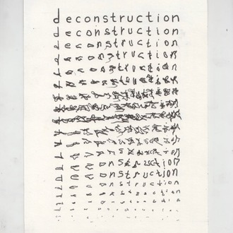 deconstruction