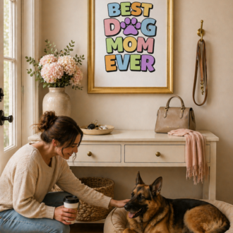 Anneler Günü Minimalist Boyama Kitabı (Mother’s Day Coloring Book)