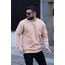  3 iplik sweatshirt sardonlu bisiklet yaka unisex model 