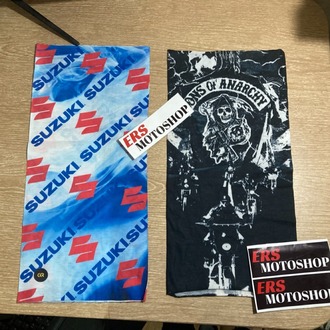 Desenli Esnek Bandana Boyunluk Buff