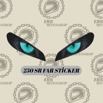 CF MOTO 250 SR FAR STİCKER