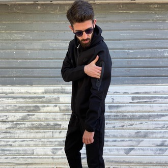 Nike Tech Fleece Siyah Takım
