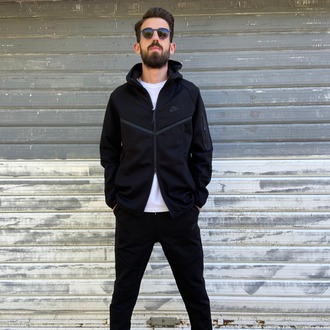 Nike Tech Fleece Siyah Takım