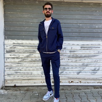 Hugo Boss Lacivert Cordoba Kumaş Takım