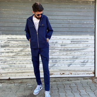 Hugo Boss Lacivert Cordoba Kumaş Takım