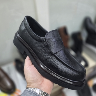 HAKİKİ DERİ LOAFER EVA TABAN