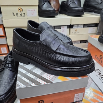 HAKİKİ DERİ LOAFER EVA TABAN