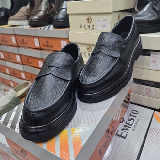 HAKİKİ DERİ LOAFER EVA TABAN