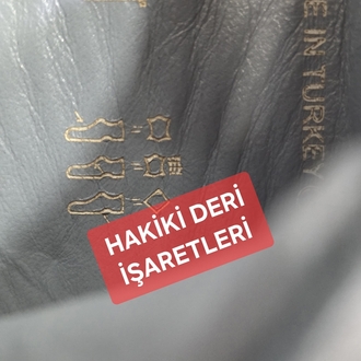 İÇ DIŞ KOMPLE HAKİKİ DERİ LASTIK BAGCIKLI AYAKKABI