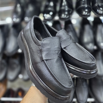 HAKİKİ DERİ LOAFER EVA TABAN