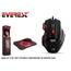 Everest SGM-X7 Usb Siyah Makrolu 7200dpi Oyuncu Mouse +Gaming Mouse Pad