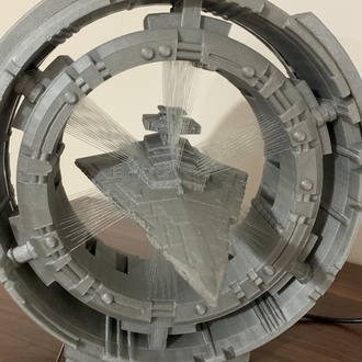 Star Destroyer Modeli Rgb Işıklandırma