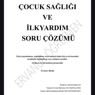 Çocuk Sağlığı Ve İlkyardım pdf