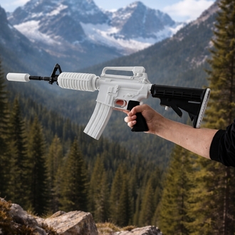 Dekoratif M4A1-S Modeli – 120 cm Gerçek Boyut | Oyuncu Odası Aksesuar