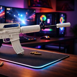 Dekoratif M4A1-S Modeli – 120 cm Gerçek Boyut | Oyuncu Odası Aksesuar
