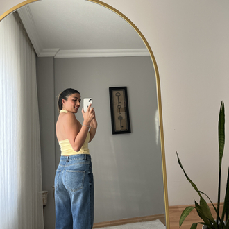 Halter yaka top