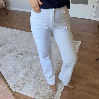 Beyaz jean