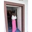Pembe Ön Pileli Palazzo Pantolon 