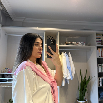 Bağlamalı Oversıze Tişört