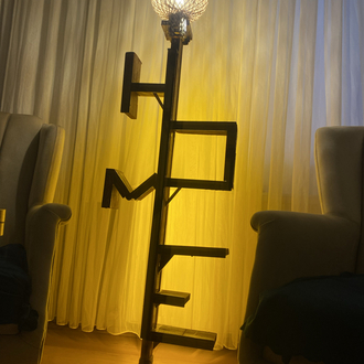 HOME Led Lambader Kitaplık