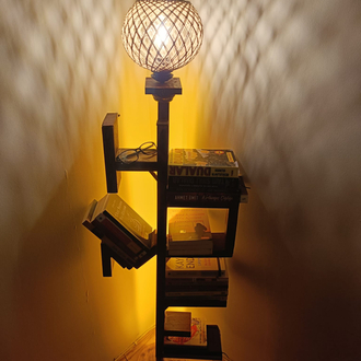 HOME Led Lambader Kitaplık