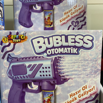 Bubless otomatik köpük tabancası (mavi renk)