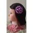 Lila Saten Top Toka 