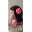 Neon Pembe Saten Top Toka