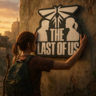 The Last Of Us Duvar Aydınlatma - USB Aç Kapa Anahtarlı