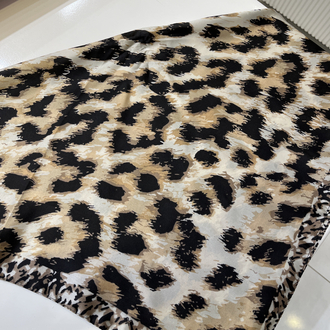 70x70 leopar desen fular
