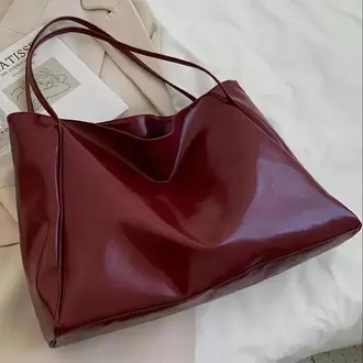 Loona Soft Model Bordo Kadın Omuz ve Kol Çantası