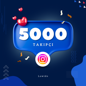 İnstagram 5000 Gerçek Takipçi