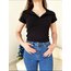 Polo yaka crop
