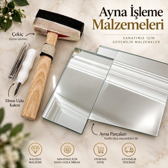 Ayna İşleme Malzeme Seti