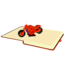 3D PopUp Defter - CHOPPER (MOTORSİKLET)