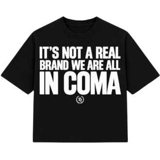IN COMA Black T-shirt