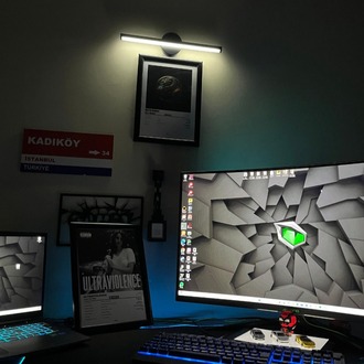Tablo Üstü Işık Led Aplik / Pilli, Yapışkanlı