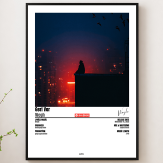 Wegh "Geri Ver" Limited Edition Çerçeveli Tablo