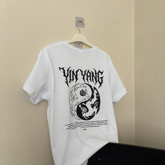 Motive YIN YANG tişört