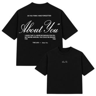 About You Black T-shirt
