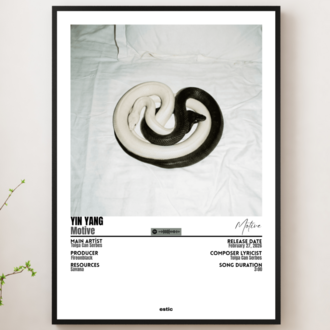Motive "YIN YANG" Limited Edition Çerçeveli Tablo