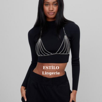 STRADİVARİUS MODEL TAŞLI BRALET