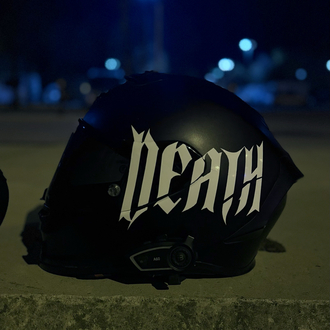 DEATH sticker 