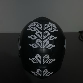Cyber spine sticker