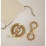 2li AHŞAP SET-HALKA*İKİLİ 