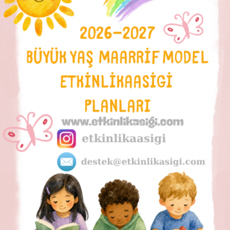 BÜYÜK YAŞ ETKİNLİK AŞIĞI PLANLARI 