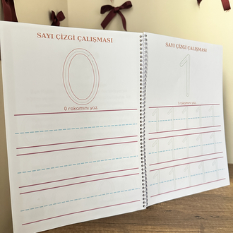 SAYI ÇİZGİ ÇALIŞMASI KİTABI