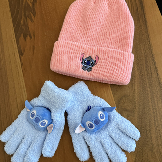 Stitch Karikatür Desenli Eldiven