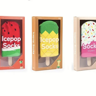 1 Çift Karpuz Desenli Trendy Tasarım Çoraplar
