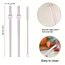 2 li Paket Pembe Kalp Desen Cam Pipet